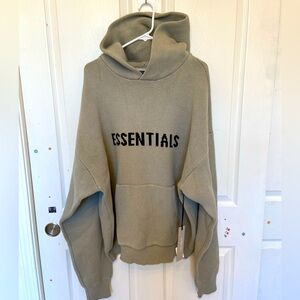 Essentials sweater hoodie (never worn with tag)